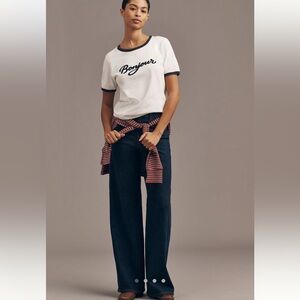 Joe's Jeans The Mia Totally High-Rise Wide-Leg Jeans